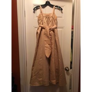 Gold dress